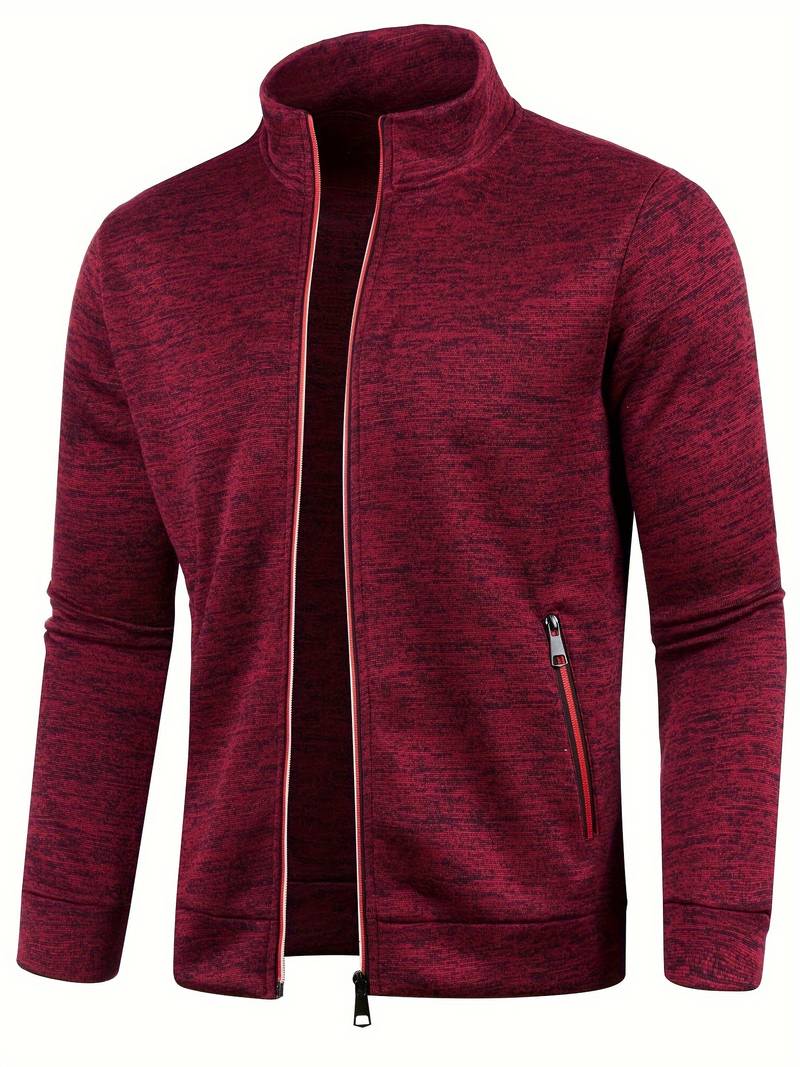 Men's Comfortable Zippered Sweater