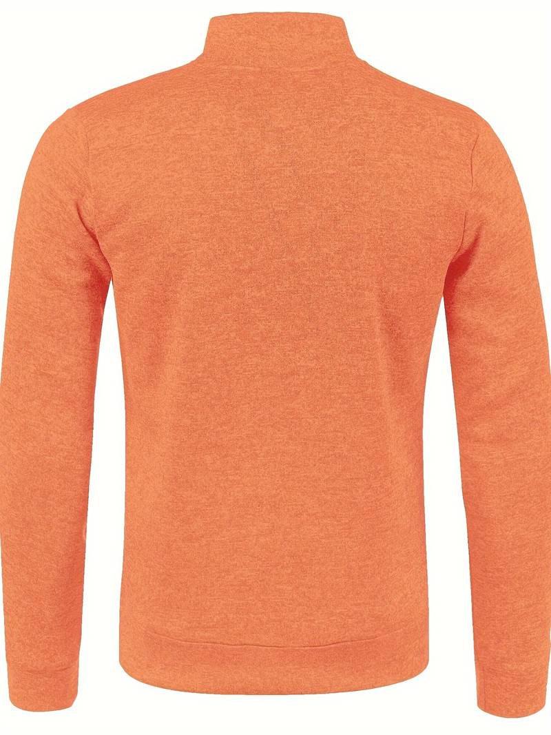 Men's Comfortable Zippered Sweater