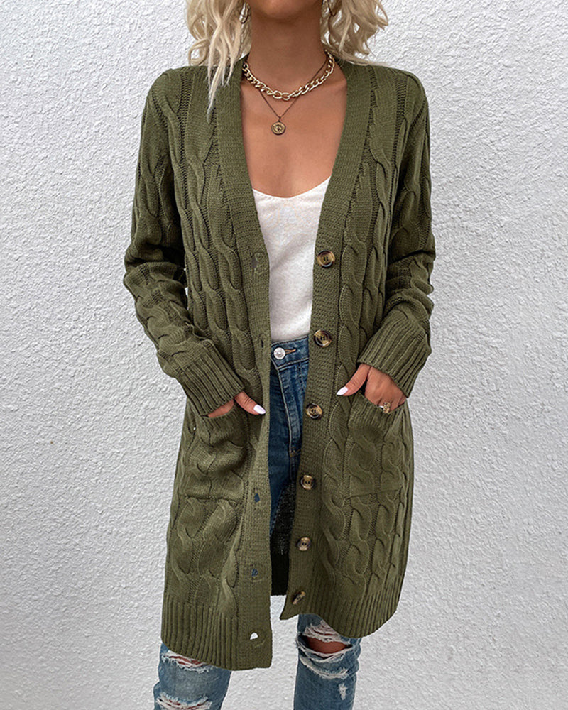 Women's Long Sleeve Cardigan