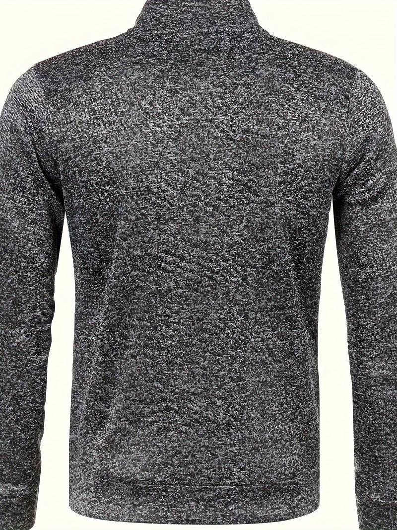 Men's Comfortable Zippered Sweater