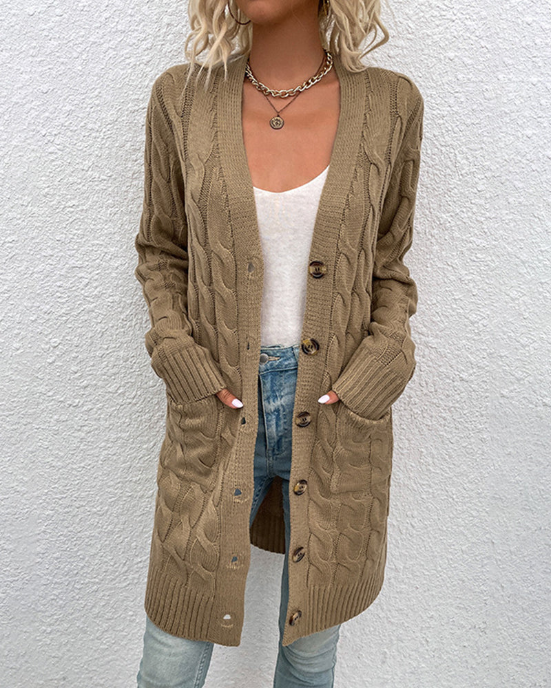 Women's Long Sleeve Cardigan