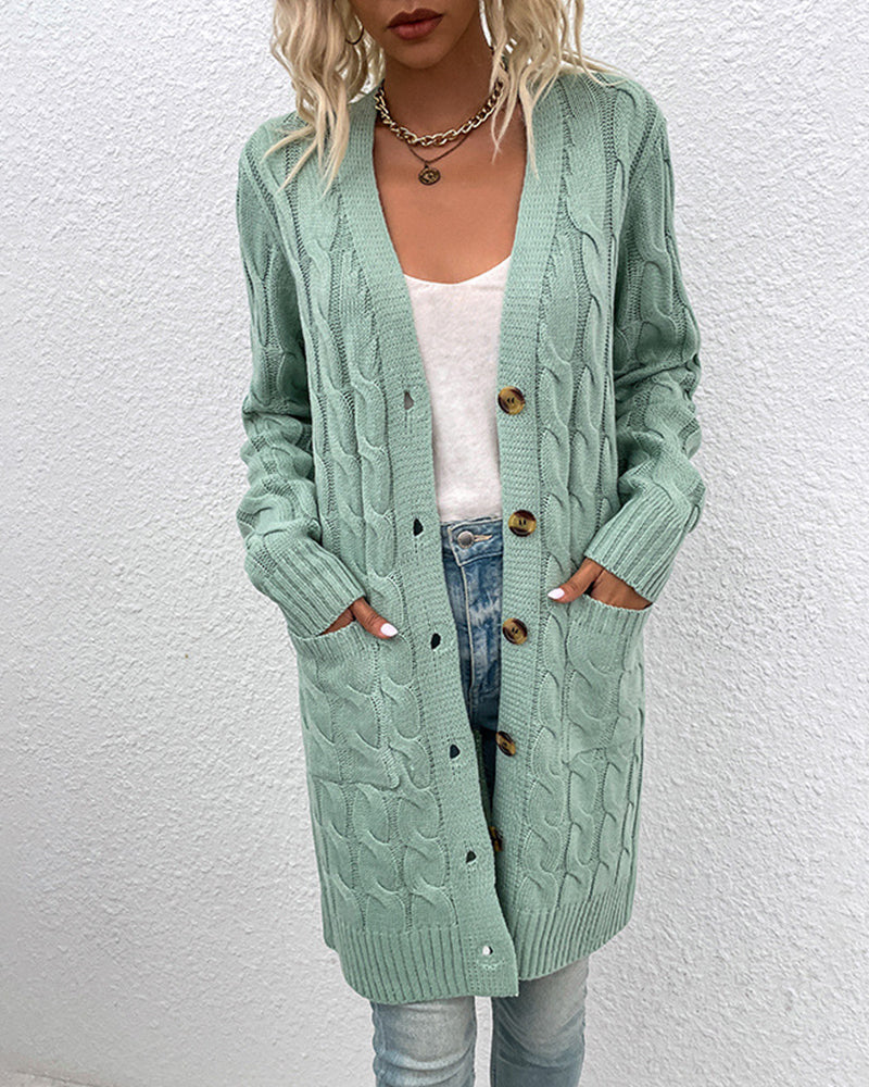 Women's Long Sleeve Cardigan