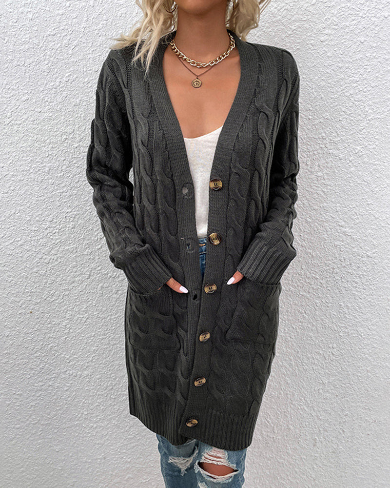 Women's Long Sleeve Cardigan