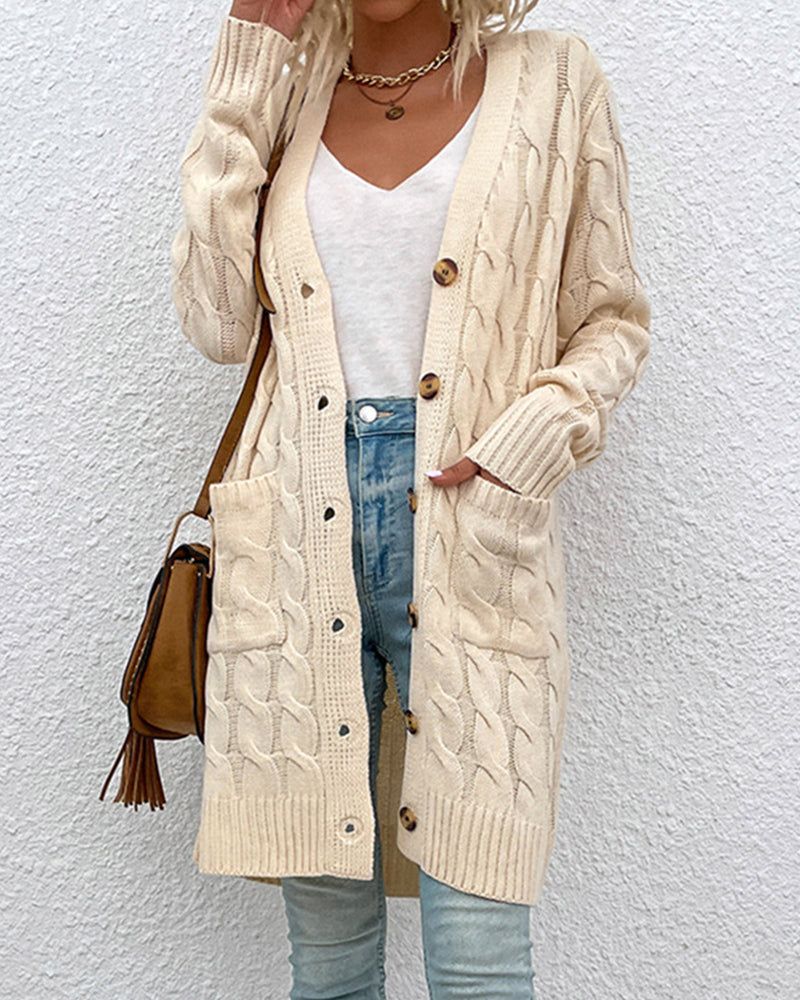 Women's Long Sleeve Cardigan