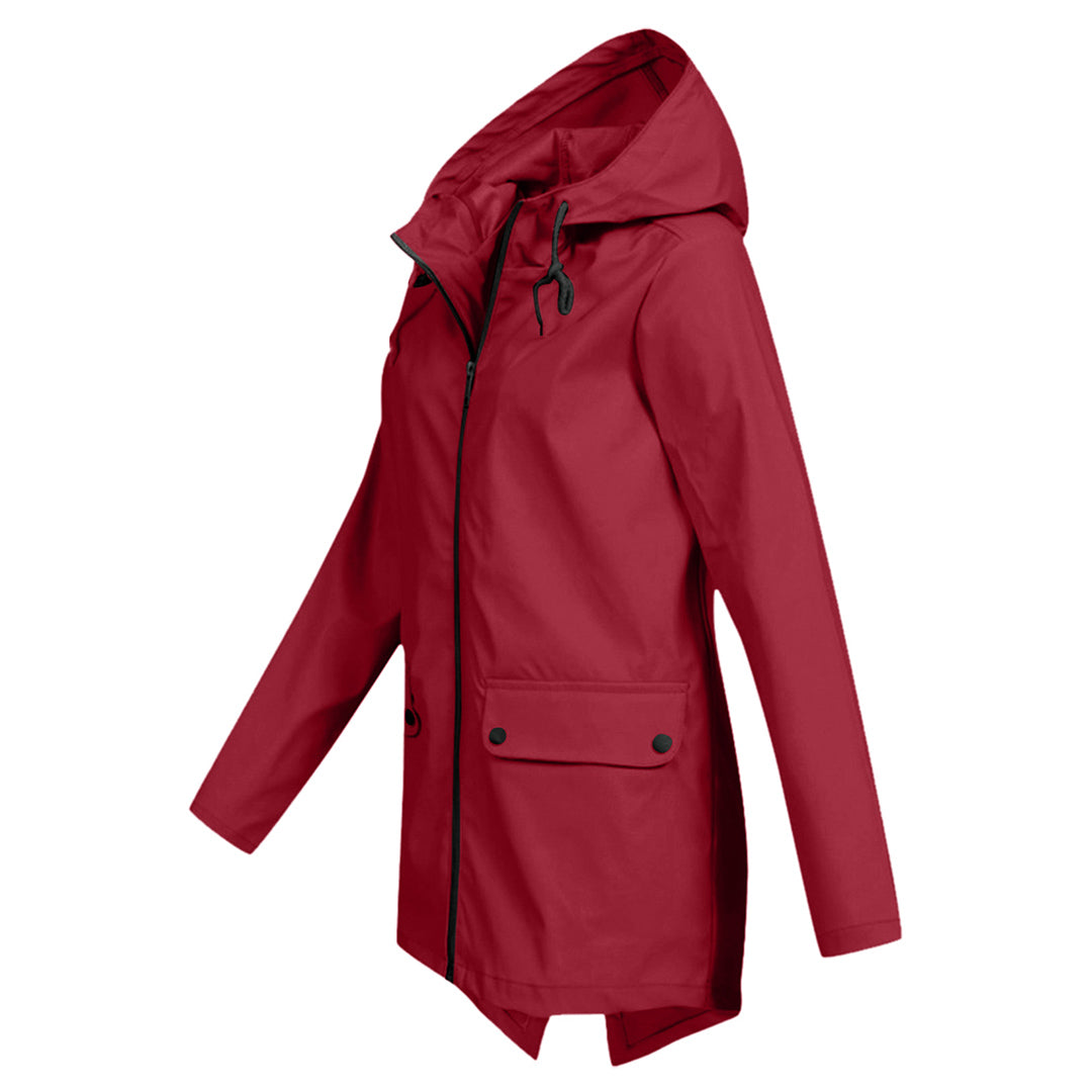 Long Hooded Jacket for Women