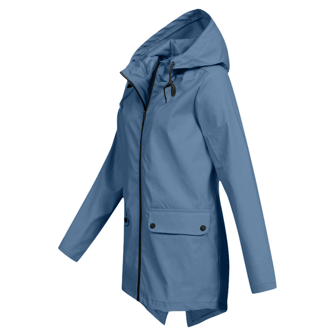 Long Hooded Jacket for Women