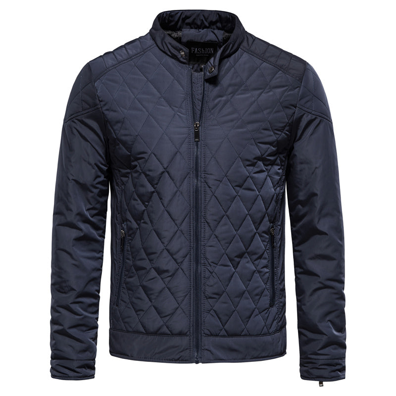 Diamond Pattern Jacket for Men