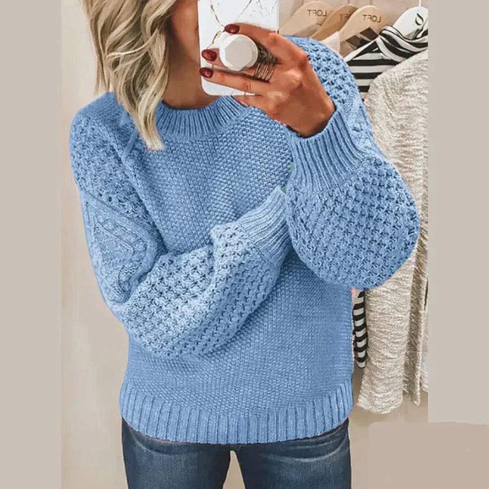 Soft, relaxed women's sweater