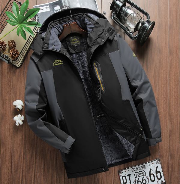 Men's Hooded Winter Jacket