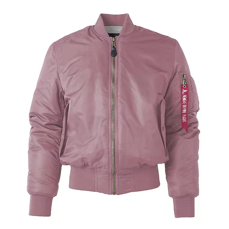 Women's Stylish Warm Bomber Jacket