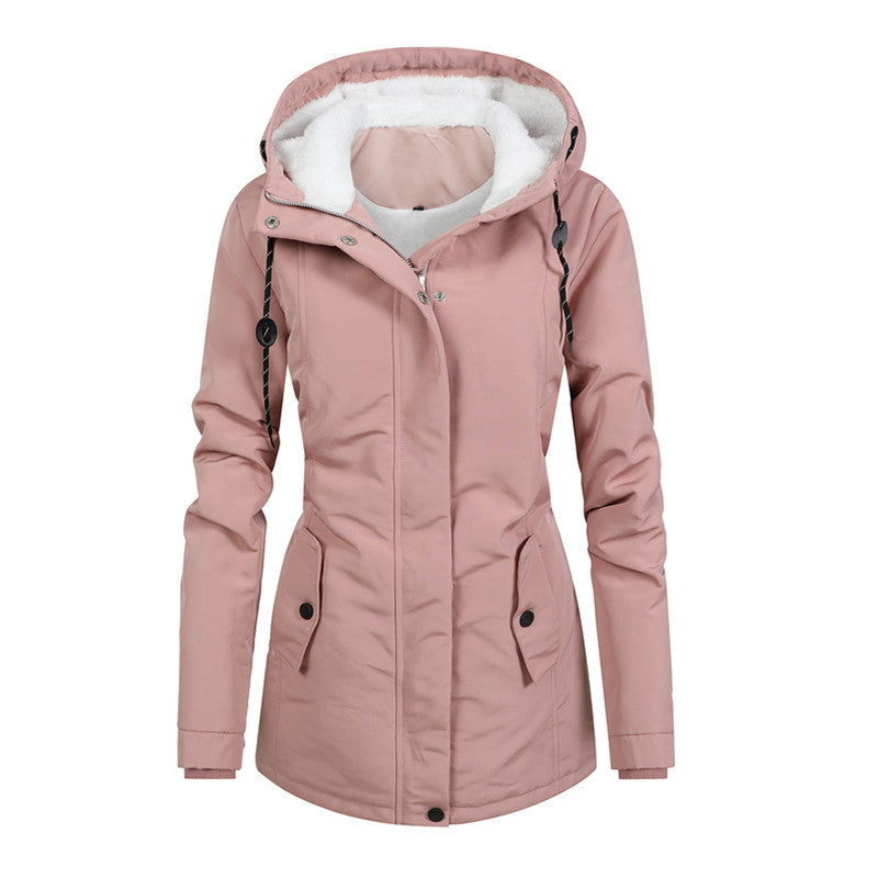 Stylish Zip-Up Winter Coat for Women