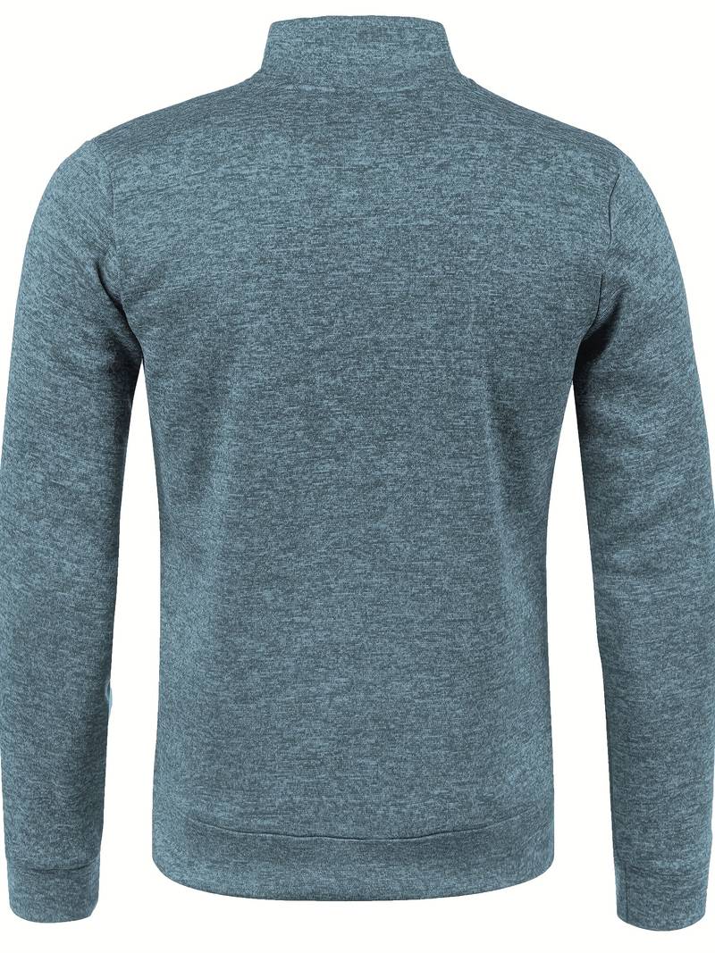 Men's Comfortable Zippered Sweater