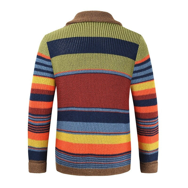 Elegant Knitted Cardigan for Men