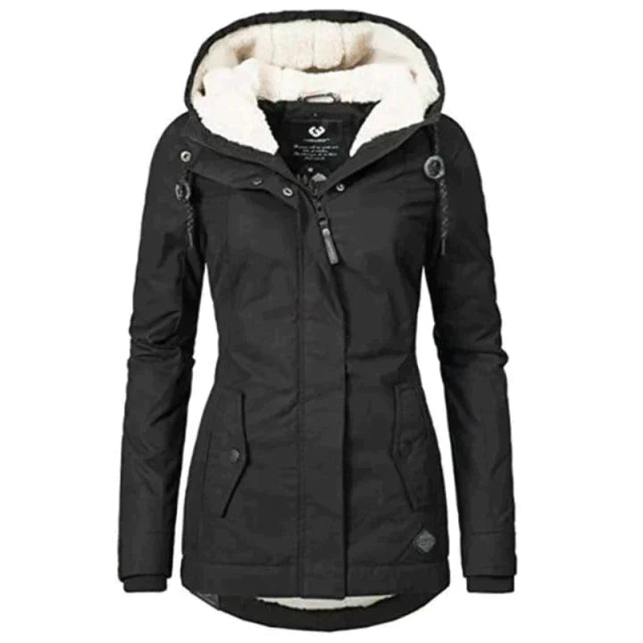 Stylish Zip-Up Winter Coat for Women