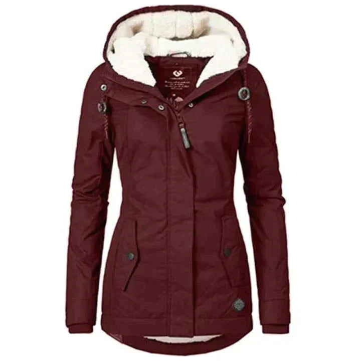 Stylish Zip-Up Winter Coat for Women